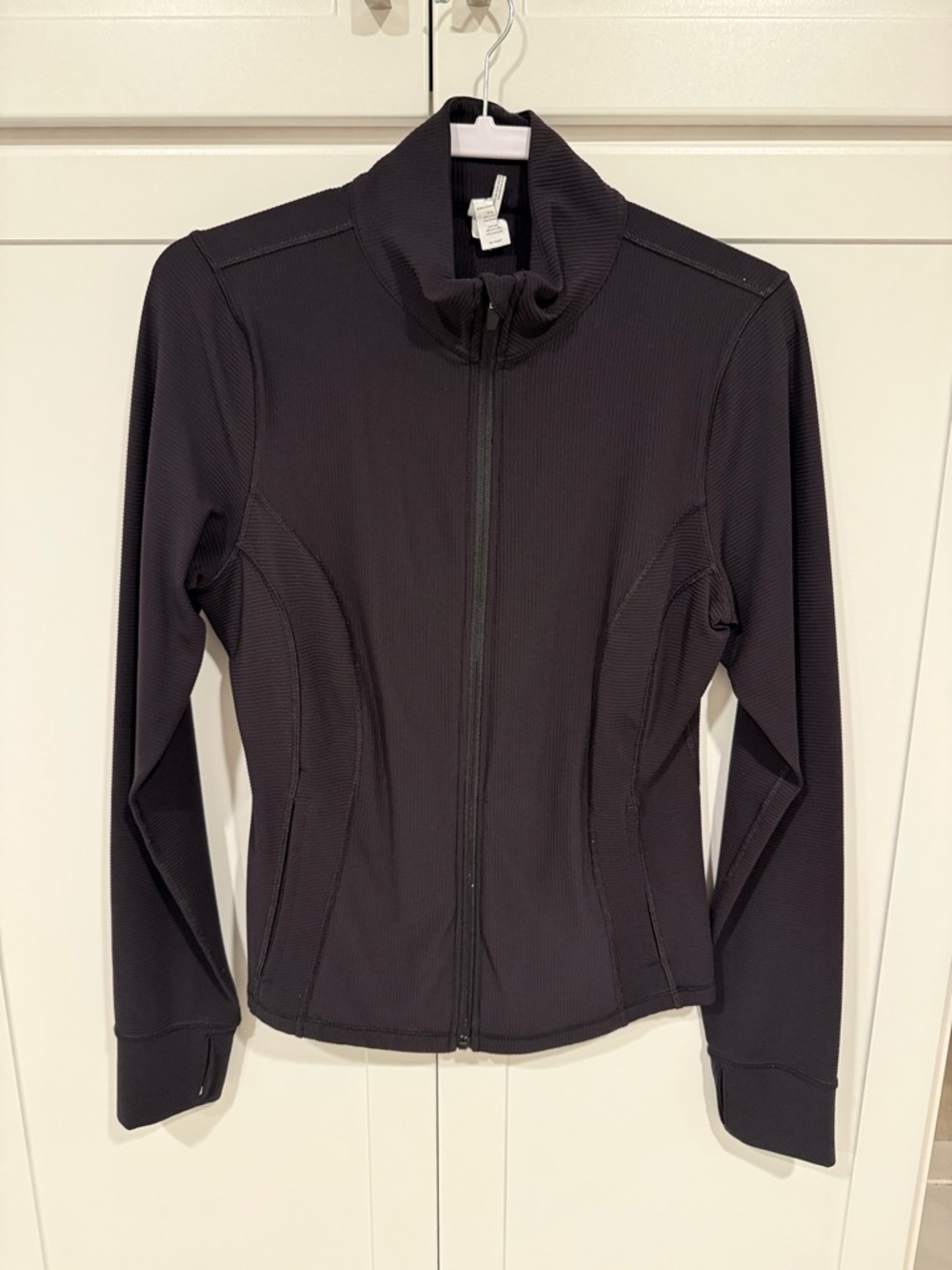 90 Degree By Reflex Black Full-Zip Bomber Jacket